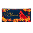 Fall Cardinal Wreath Sassafras Switch Mat_x000D_