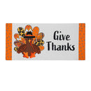Give Thanks Patterned Turkey Sassafras Switch Mat_x000D_