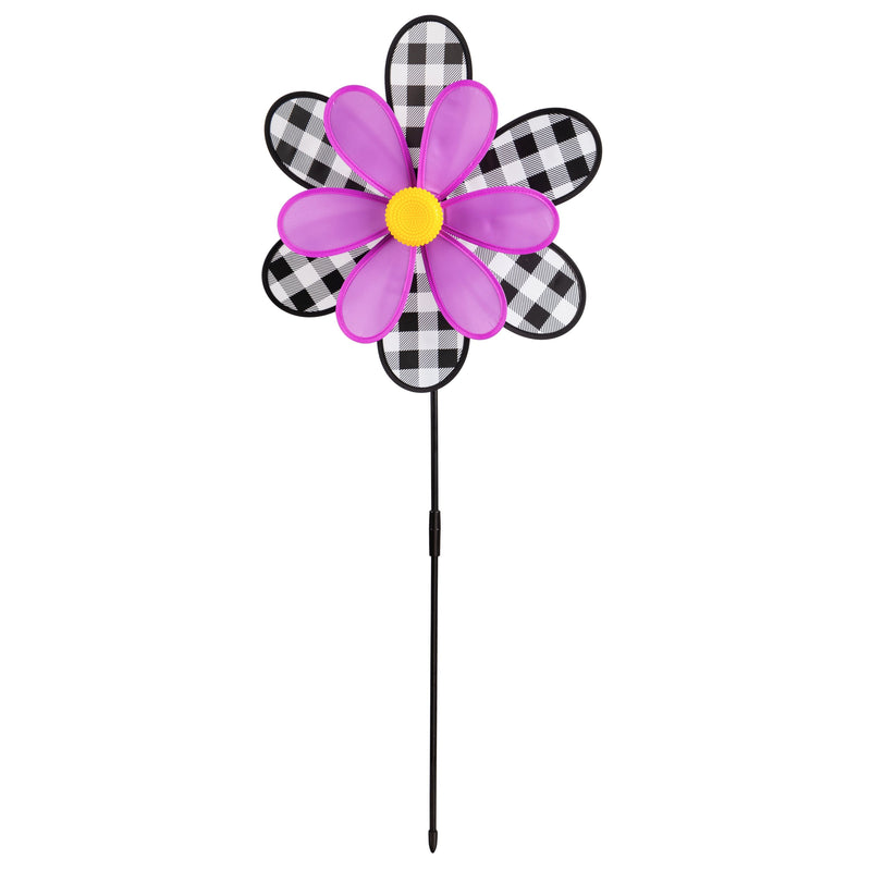 Flower Pinwheel Spinner, 3 Assorted,45338