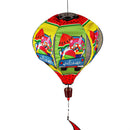 Welcome Summer Truck Solar Lit Burlap Balloon Spinner