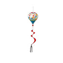Fall Plaid Truck Animated Burlap Balloon Spinner