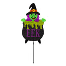 Halloween Trio Fabric Stake, 3 Asst