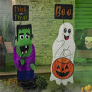 Halloween Sign Trio Fabric Stake, 3 Asst