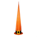 Halloween Witch Hat Fabric Cone with Color Changing Lights