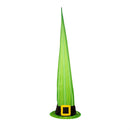Halloween Witch Hat Fabric Cone with Color Changing Lights
