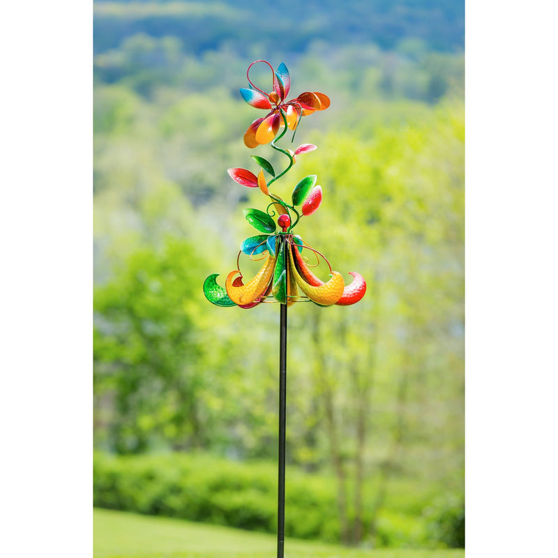 80.75"H Creative Wind Spinner, Primary Colors,47m2941