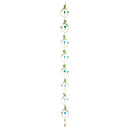 70"H Hummingbird Circles with Bead Accents Rain Chain,47m3152