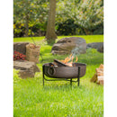 Firepit with Iron Loop handles,47m3365