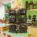 Metal Firepit Display