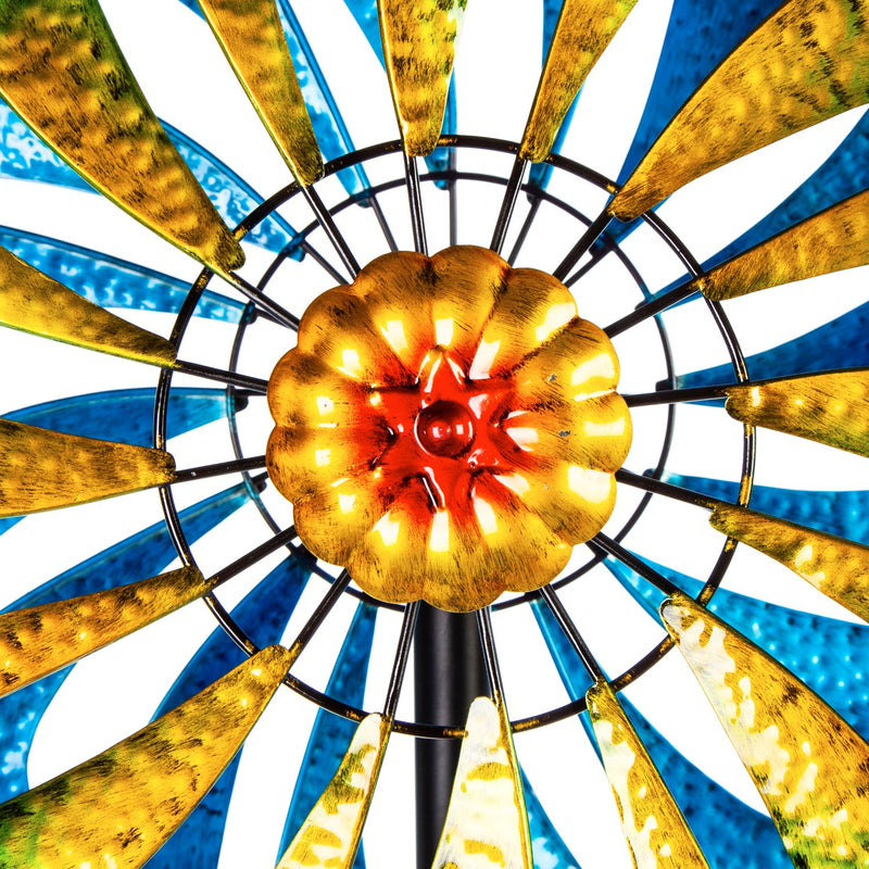 Evergreen Wind,75"H Wind Spinner, Bold Expressions,24x10.25x75 Inches