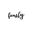 Family Above Door Sign