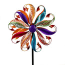 75"H Wind Spinner, Filigree Mermaid Tails