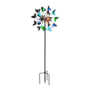 75"H Butterfly Garden Wind Spinner