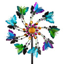 75"H Butterfly Garden Wind Spinner
