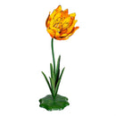 What She Shed Garden Statue, Metal Blue and Orange Flower, 32"H, Asst of 2