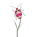 Garden of Wonder Garden Stake, Metal Bright Beetle, 39", CDU