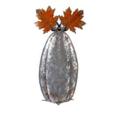 Fall Owl Metal Statue, 17"H