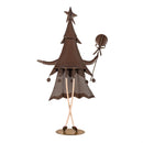 Baking Spirits Bright Garden Statue, Metal Statue, Pink Tree, 28"H