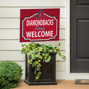 Arizona Diamondbacks Yard Sign, "Fans Welcome"
