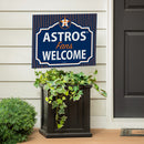 Houston Astros Coroplast Yard Sign, "Fans Welcome"