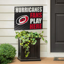 Carolina Hurricanes Yard Sign "Fans Play Here"