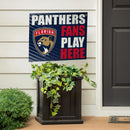 Florida Panthers Yard Sign "Fans Play Here"