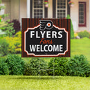Philadelphia Flyers Yard Sign, "Fans Welcome"