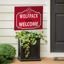 North Carolina State University Yard Sign, "Fans Welcome"