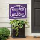 Texas Christian University Yard Sign, "Fans Welcome"