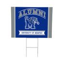 University of Memphis Yard Sign Alumni