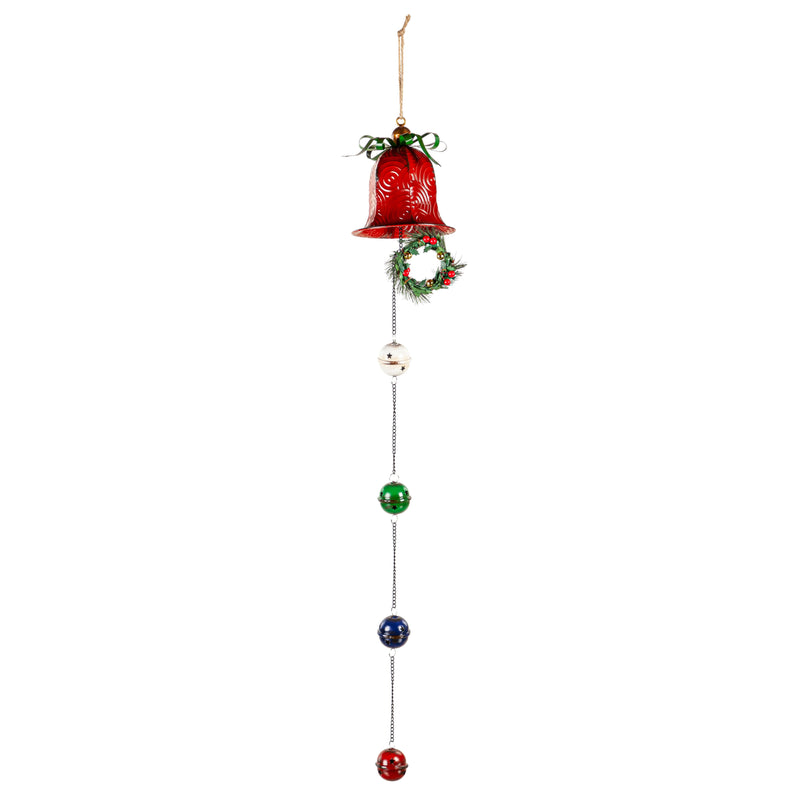 Red Christmas Bell Hanging Garden Décor,48m004