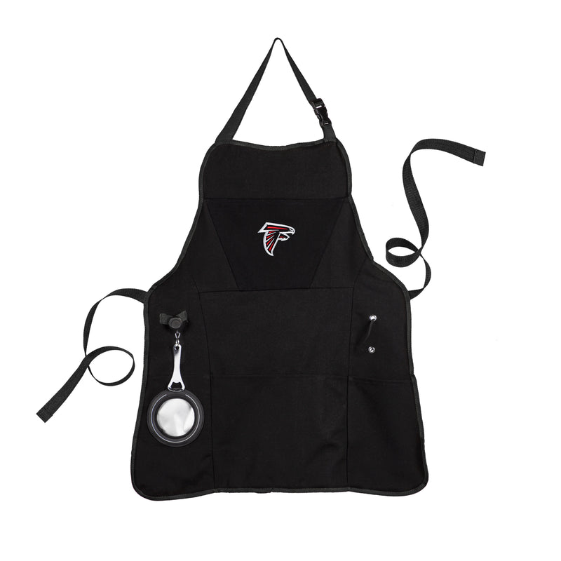 Grill Apron, Black, Atlanta Falcons,4ap3801ga