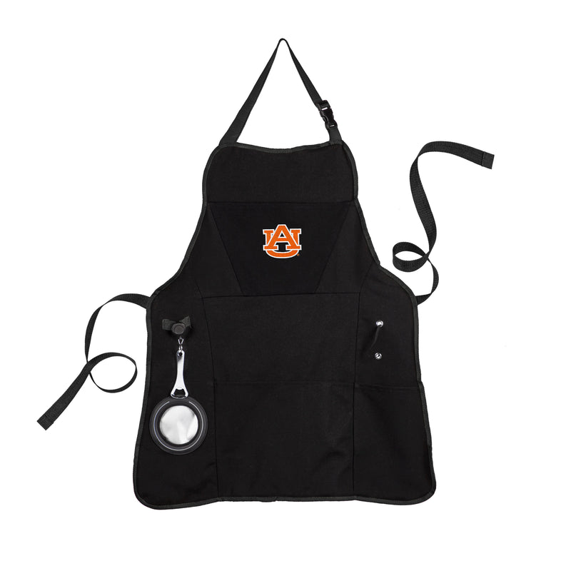 Grill Apron, Black, Auburn University,4ap928ga