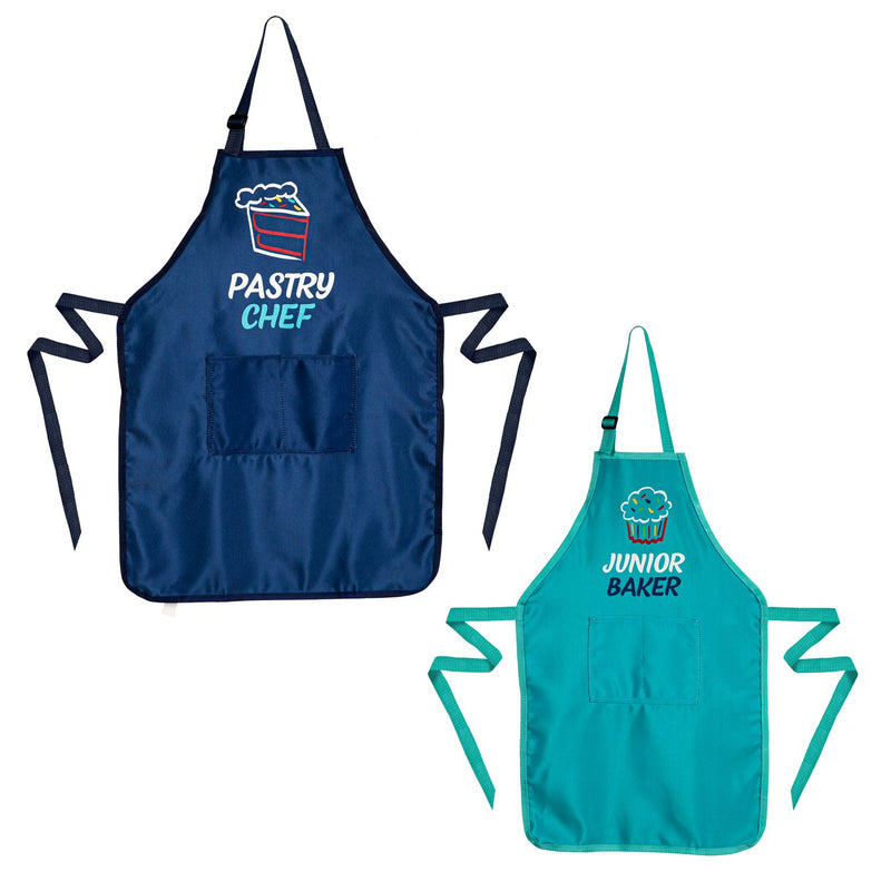 Mommy & Me Apron Set of 2, Pastry Chef & Junior Baker,4apmm2s02