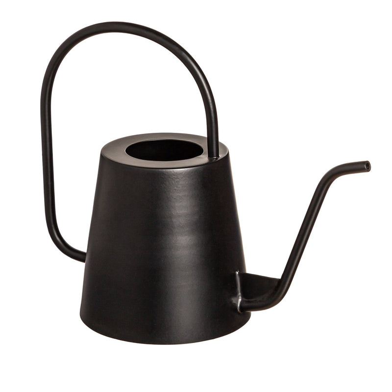 Metal Watering Can, Black,4ewc048