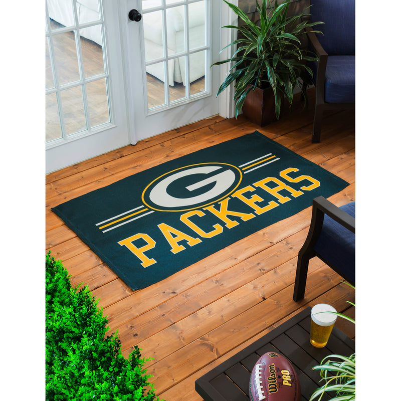 Green Bay Packers, Indoor/Outdoor Rug 3x5,4ir3811