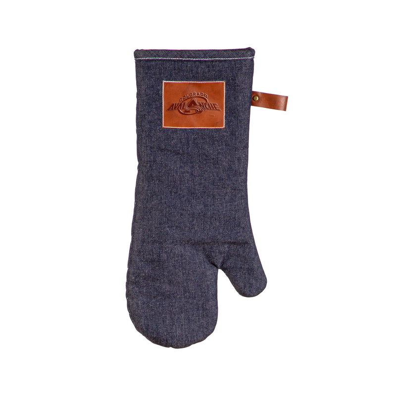 Oven Mitt, Denim,  Colorado Avalanche,4omd4356