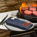 Oven Mitt, Denim,  Texas A&M,4omd969