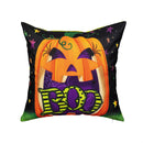 Boo Jack Pumpkin 18" Interchangeable Pillow Cover