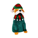 Heartfelt Cheer Pillow Shaped Christmas Dog Program, 15.5", Asst of 5
