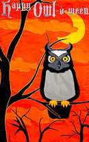 Flag, Gar, Happy Owl-O-ween