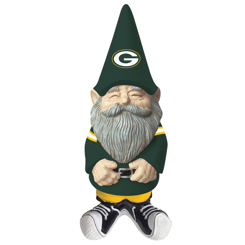 Evergreen Statuary,Green Bay Packers, Garden Gnome,4.75x4x11.25 Inches