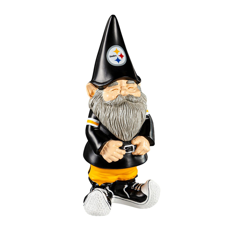 Evergreen Statuary,Pittsburgh Steelers, Garden Gnome,4.75x4x11.25 Inches