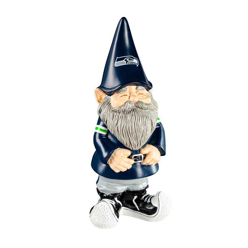 Evergreen Statuary,Seattle Seahawks, Garden Gnome,4.75x4x11.25 Inches