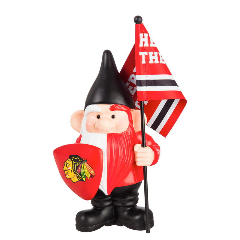 Chicago Blackhawks, Flag Holder Gnome,544355fhg