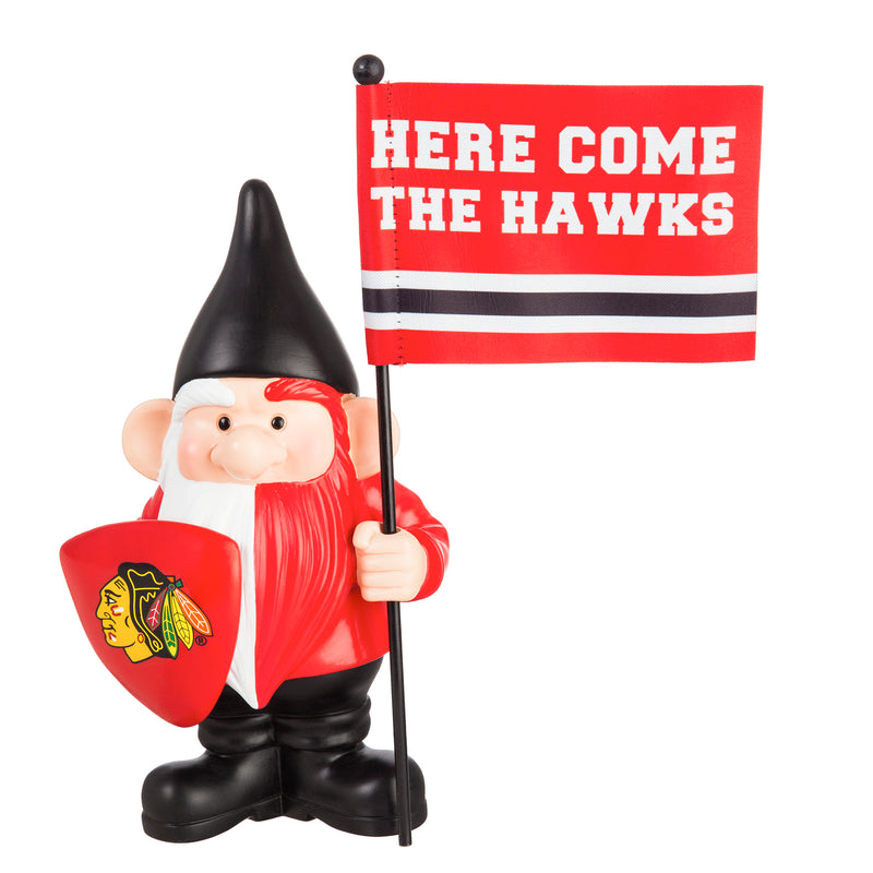 Chicago Blackhawks, Flag Holder Gnome,544355fhg