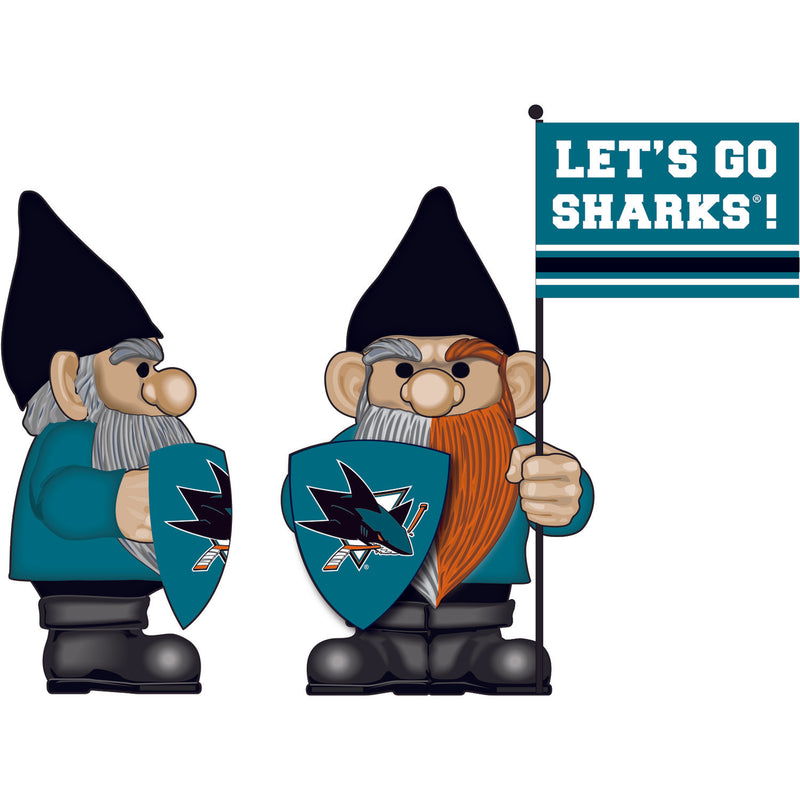 San Jose Sharks, Flag Holder Gnome,544373fhg