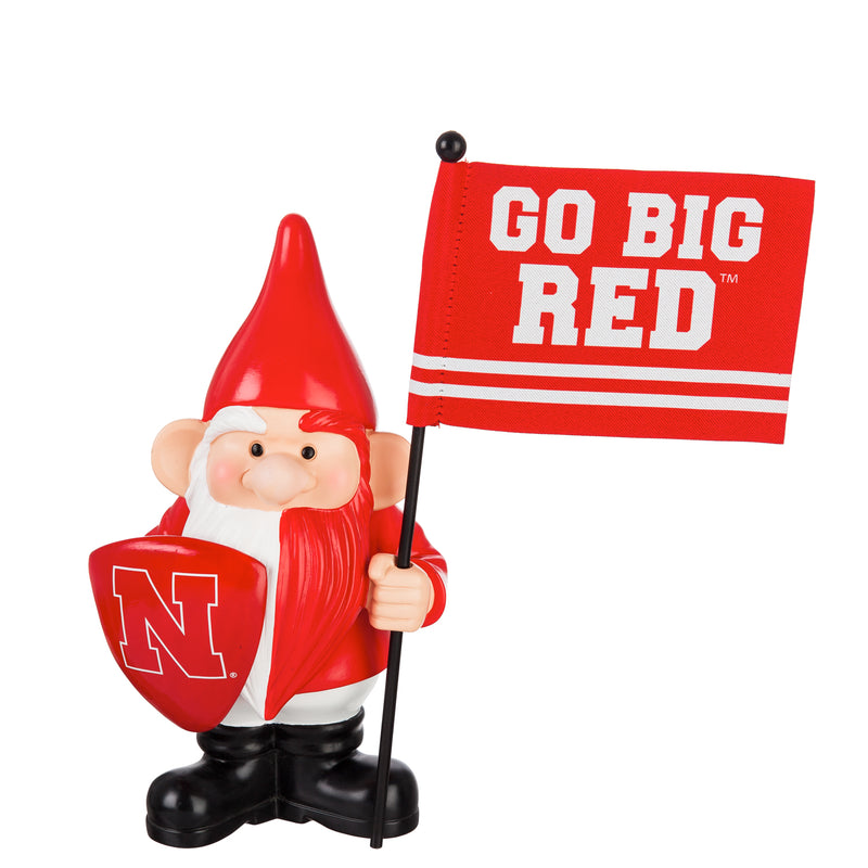 University of Nebraska, Flag Holder Gnome,54949fhg