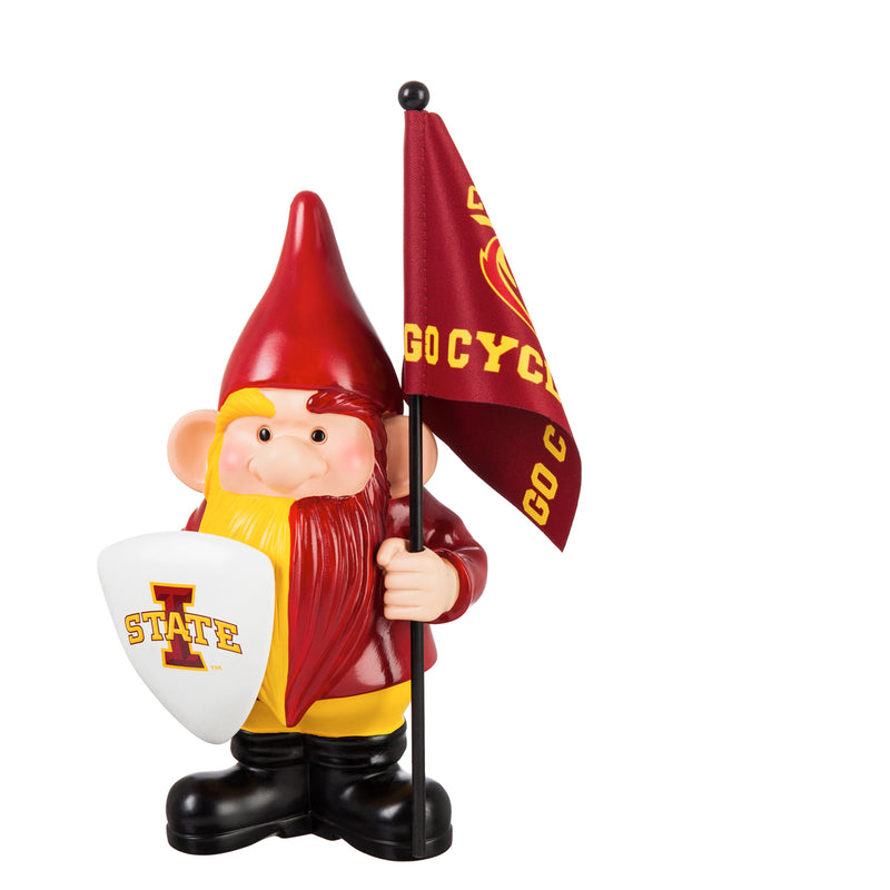 Iowa State University, Flag Holder Gnome,54962fhg