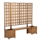 Outdoor Eucalyptus Bench Seat